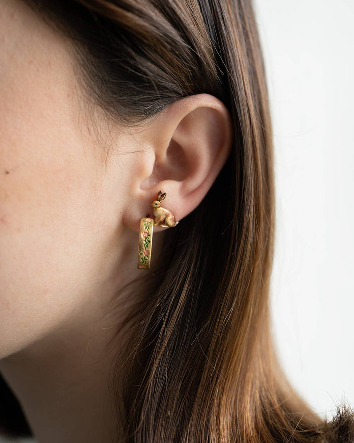 Fable England - FABLE Rabbit Stud Earrings