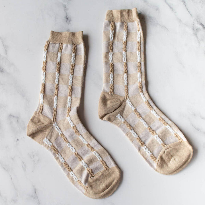 Vintage Twist Socks