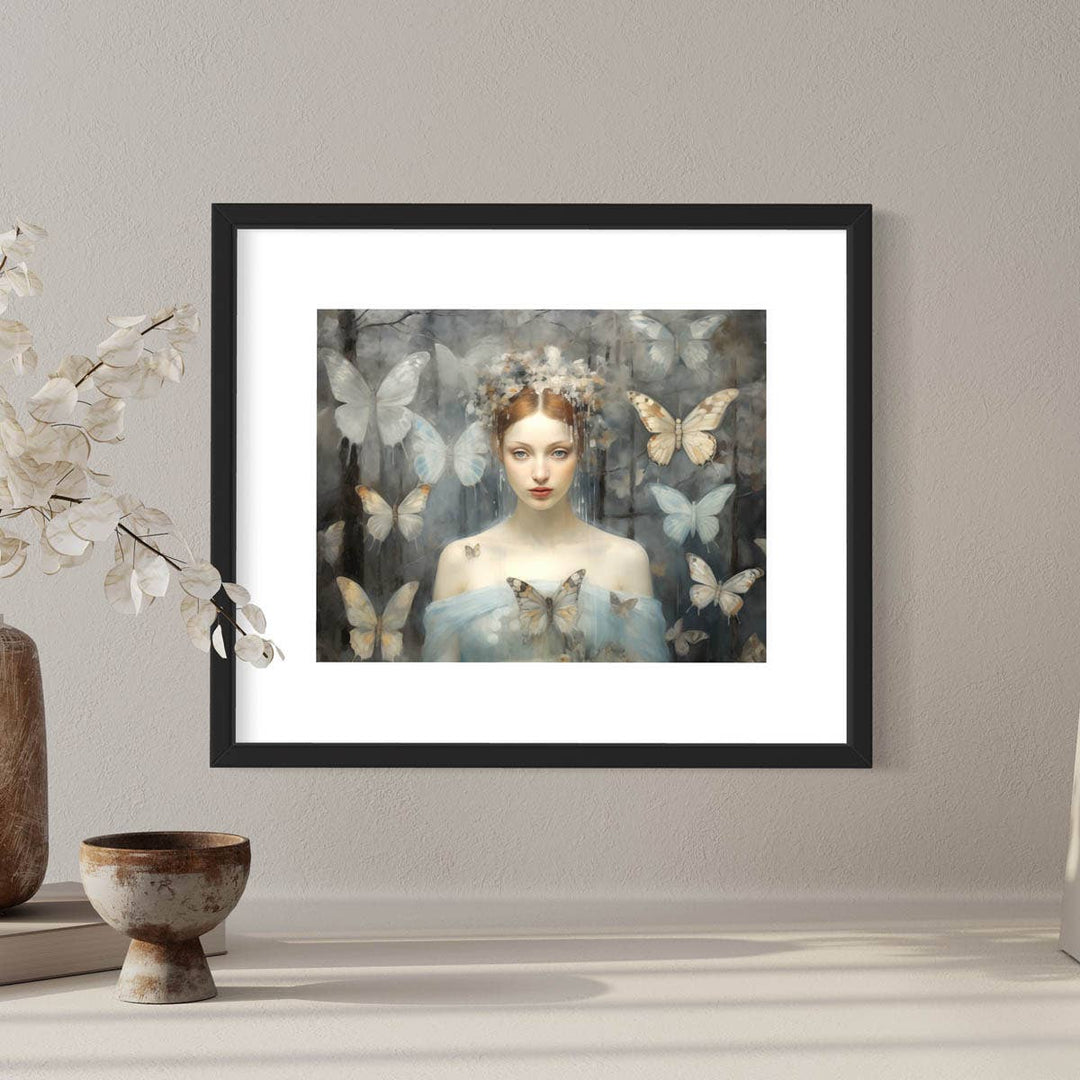 Butterfly Queen Gothic Winter Solstice Print