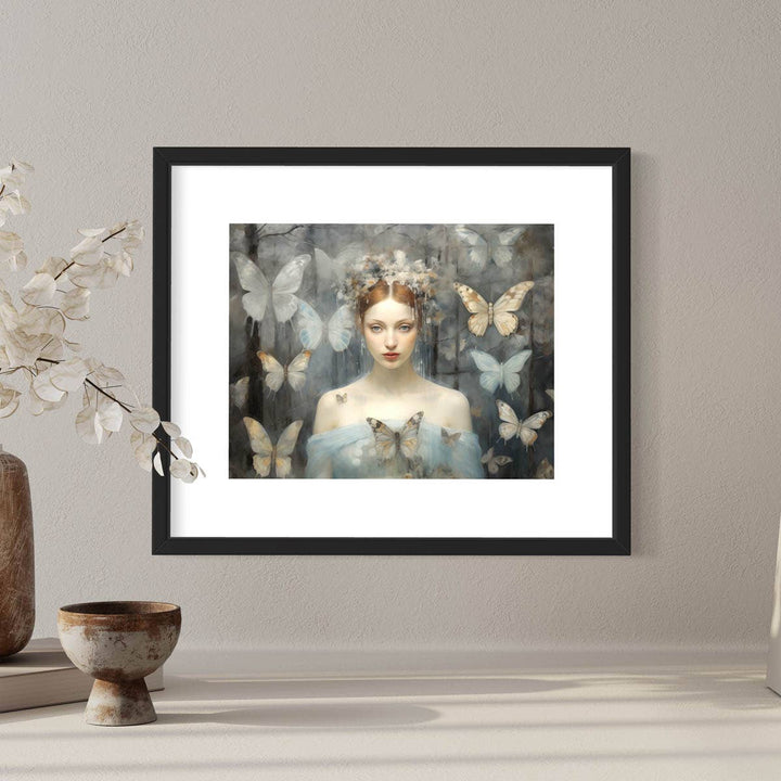 Butterfly Queen Gothic Winter Solstice Print