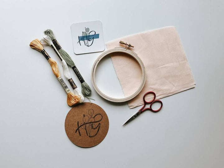Harvest Goods Co. - Roman Chamomile Embroidery Kit