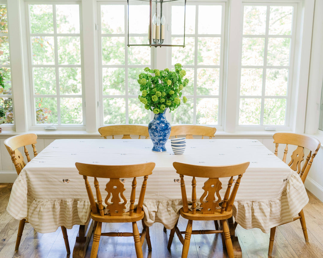 The Frances Ruffled Tablecloth