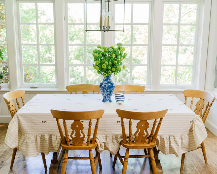The Frances Ruffled Tablecloth