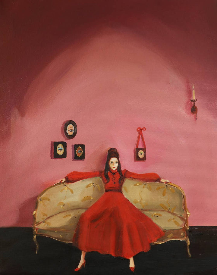 The Mansion Girls - Unladylike. Fine Art Print. 8.5"x11"