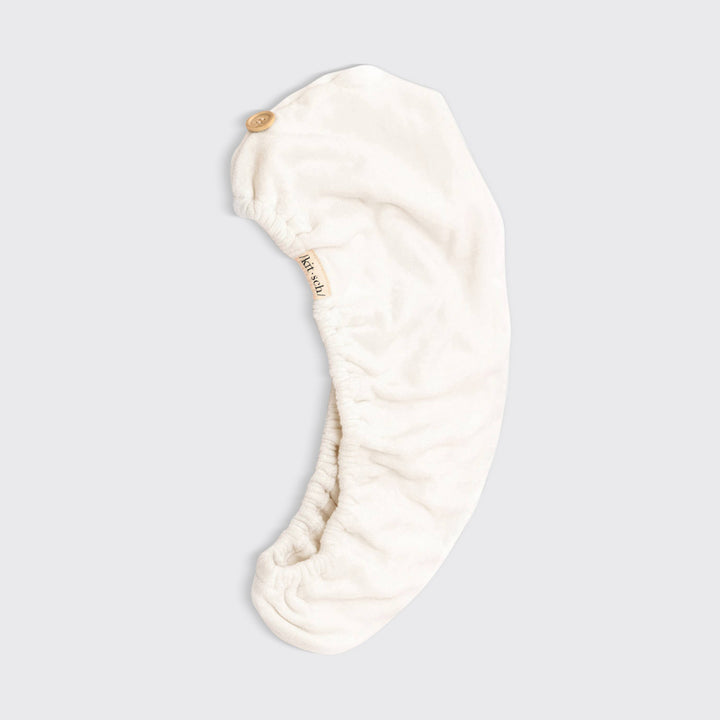 KITSCH - Quick Dry Hair Towel - Ivory