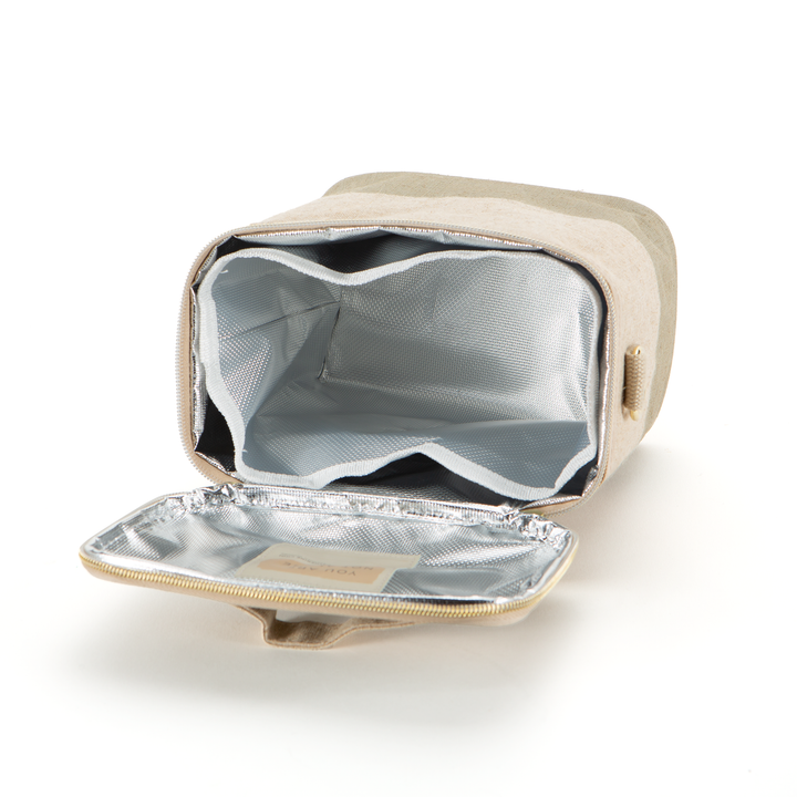 SoYoung - Cement Colour Block Petite Lunch Poche