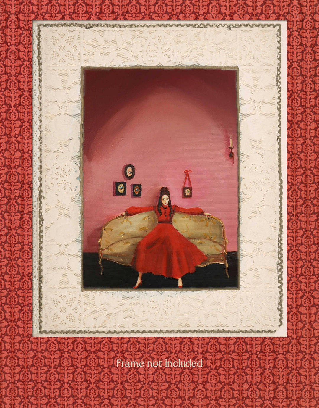 The Mansion Girls - Unladylike. Fine Art Print. 8.5"x11"