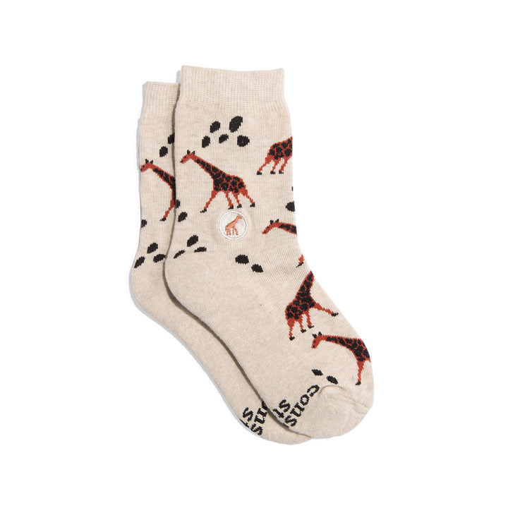 Conscious Step - Kids Socks that Protect Giraffes
