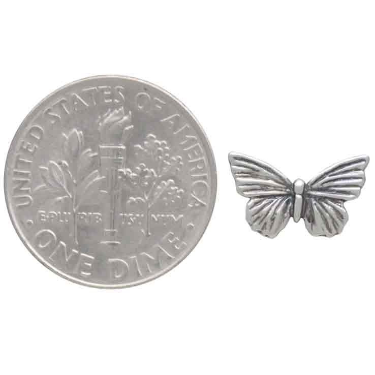 Textured Butterfly Post Earrings