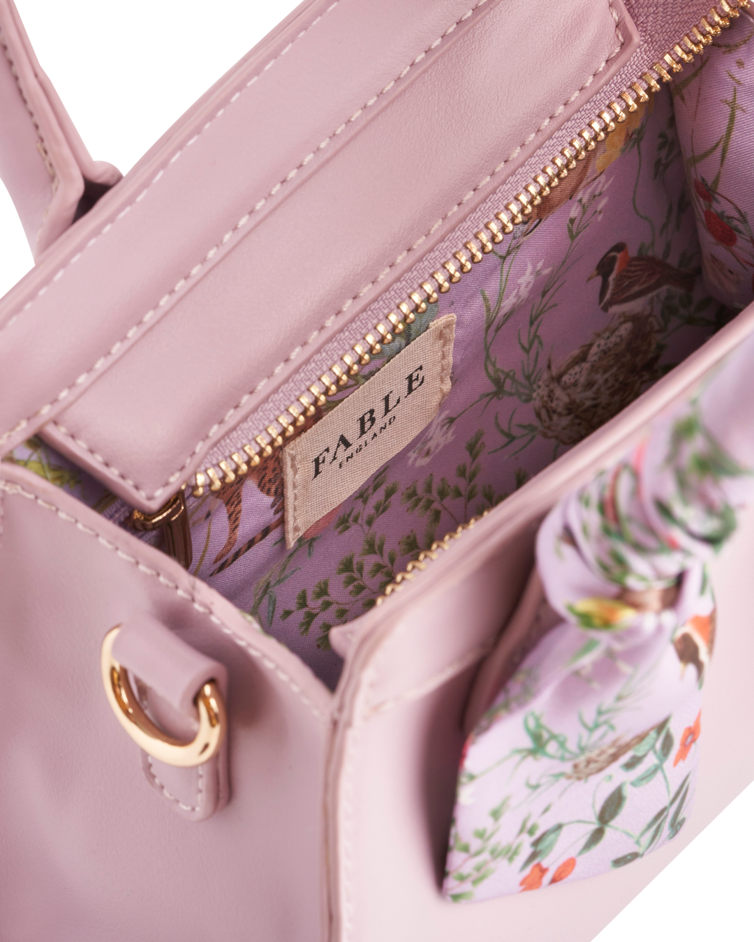 Fable England - FABLE Meadow Creature Orchid Bouquet Mini Tote Purse