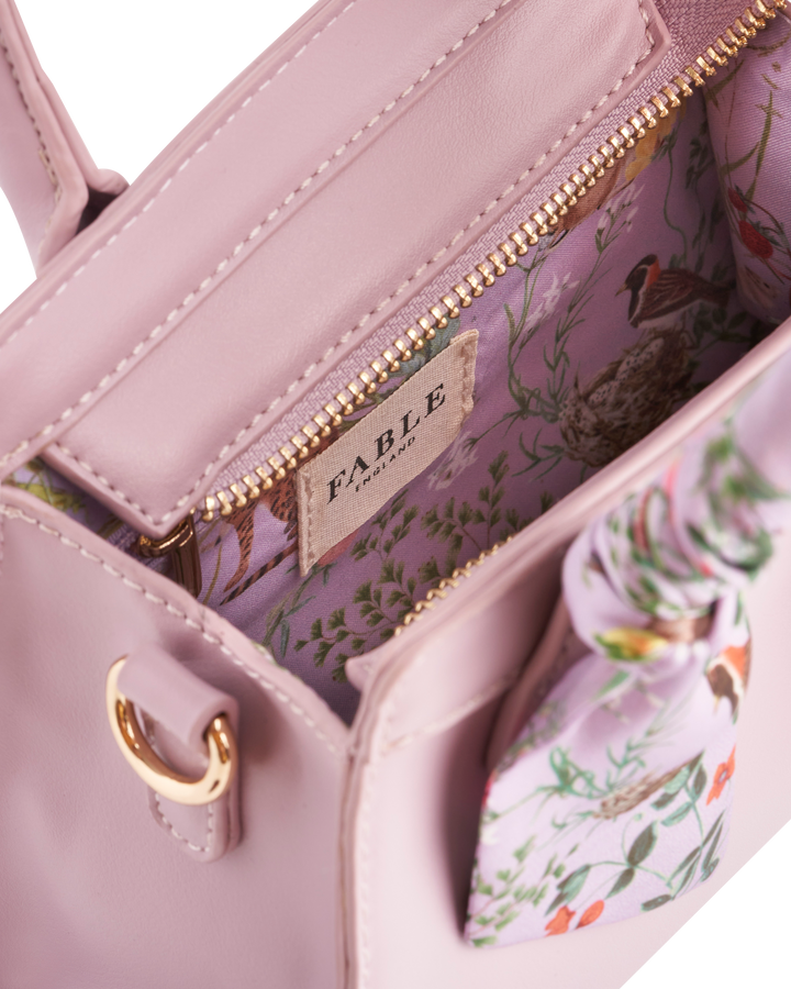 Fable England - FABLE Meadow Creature Orchid Bouquet Mini Tote Purse