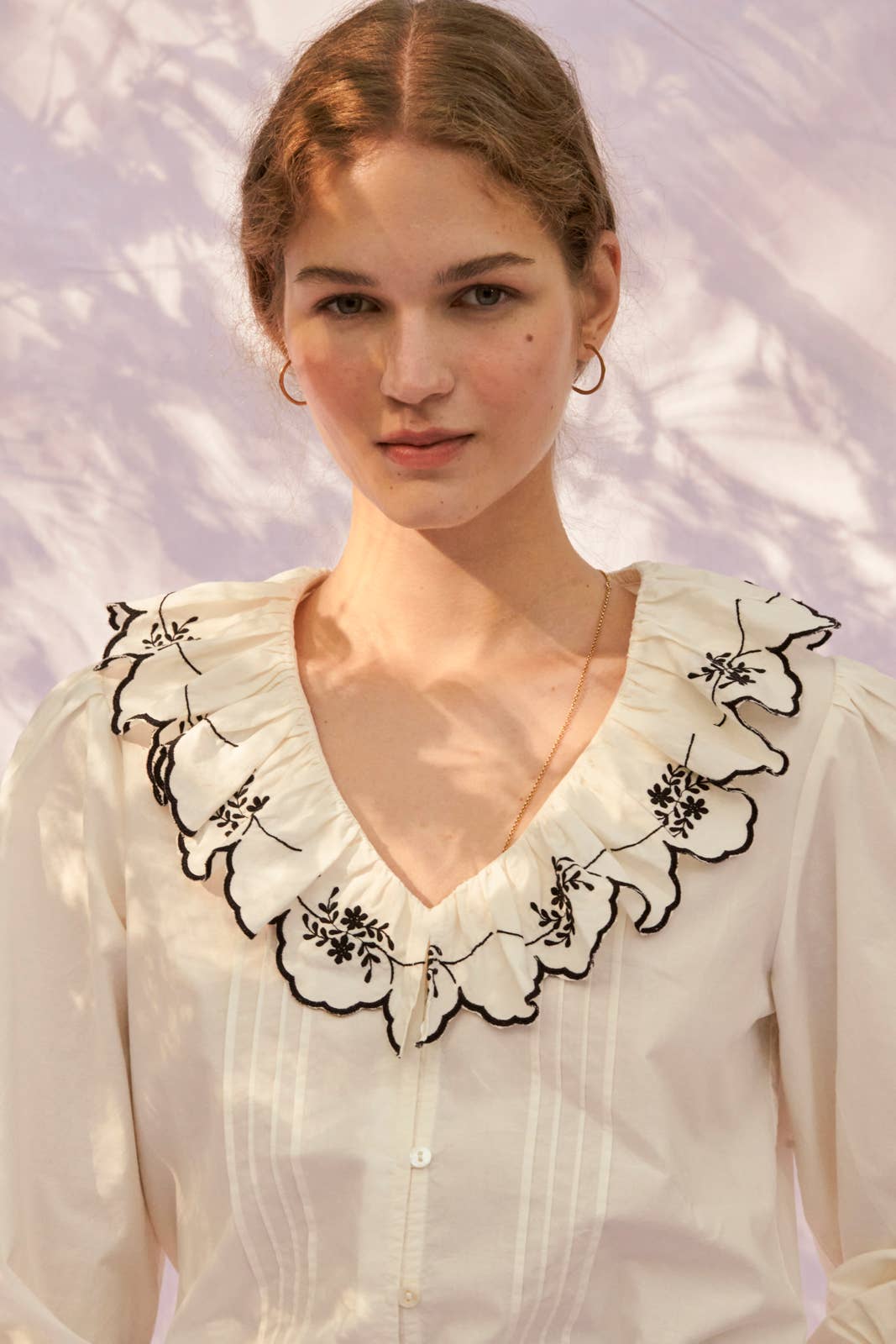 Margarita Blouse Ecru: Medium