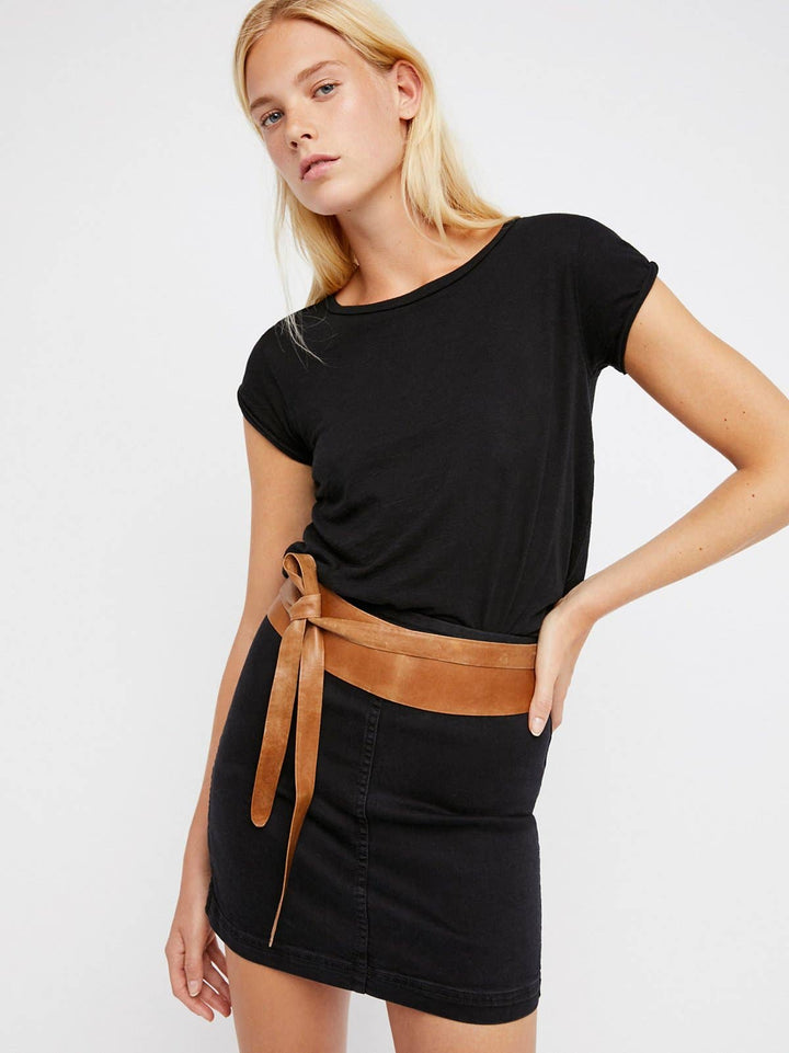 ADA Collection Belts - Wrap Belt - Tan