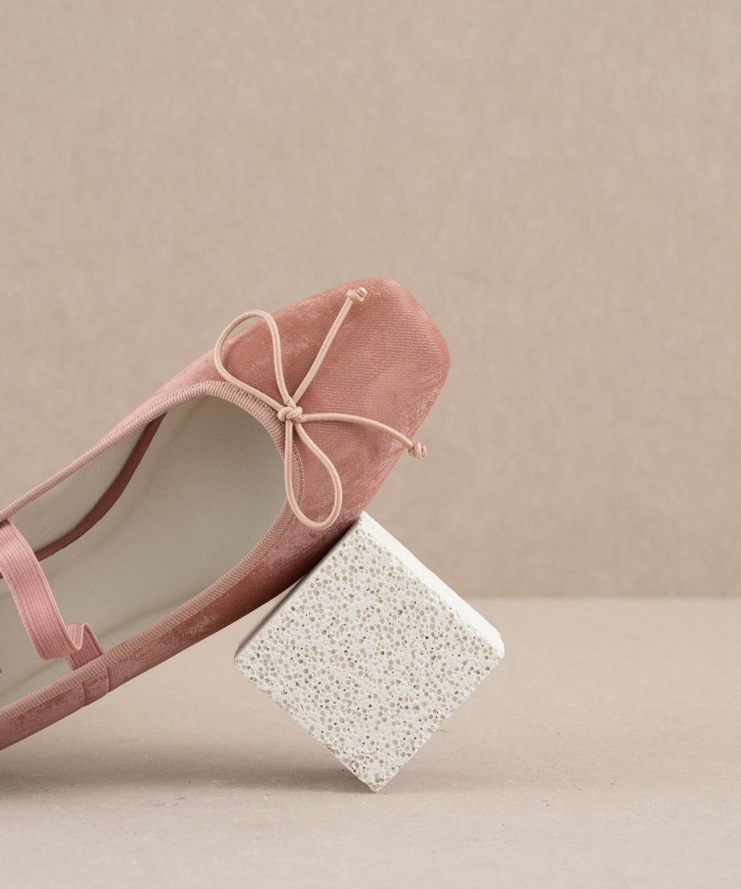 The London Rose | Ballet Pointe Flat-ON SALE