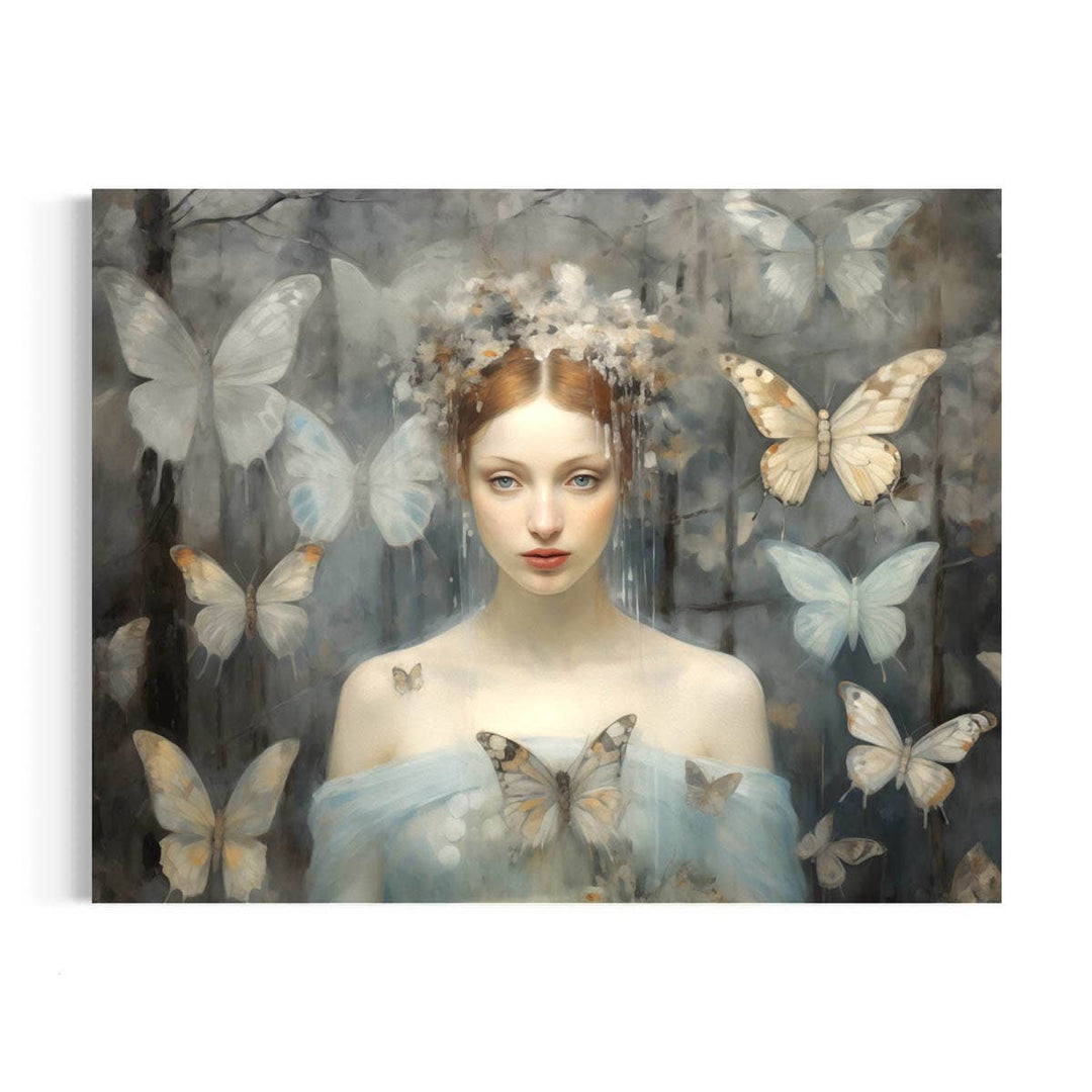 Butterfly Queen Gothic Winter Solstice Print