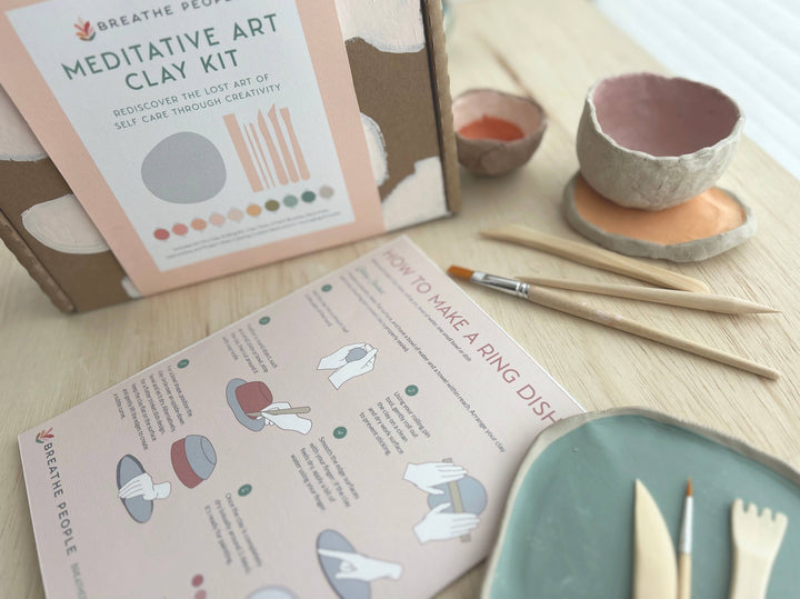 Breathe People - Deluxe Clay Date Activity Kit- Clay Kit for Two