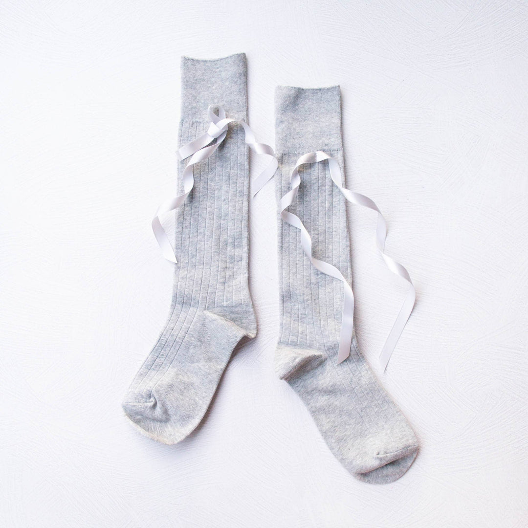 The Ribbon Knee Socks