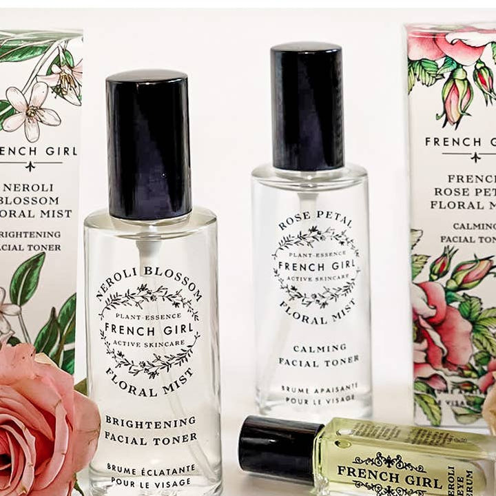 FRENCH GIRL - French Rose Organic Floral Mist Hydrating Toner - 2 oz