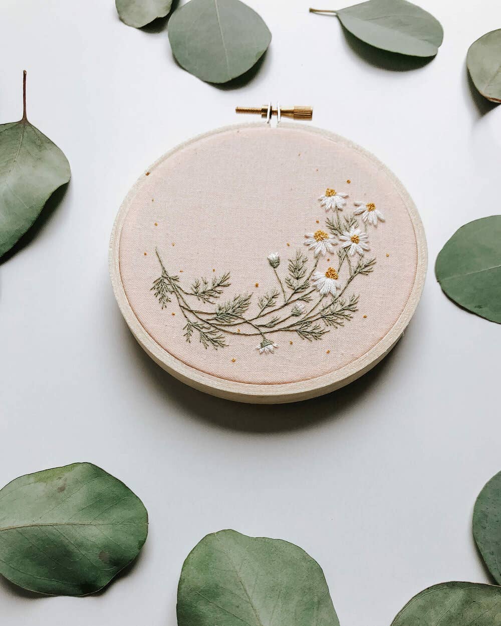 Harvest Goods Co. - Roman Chamomile Embroidery Kit