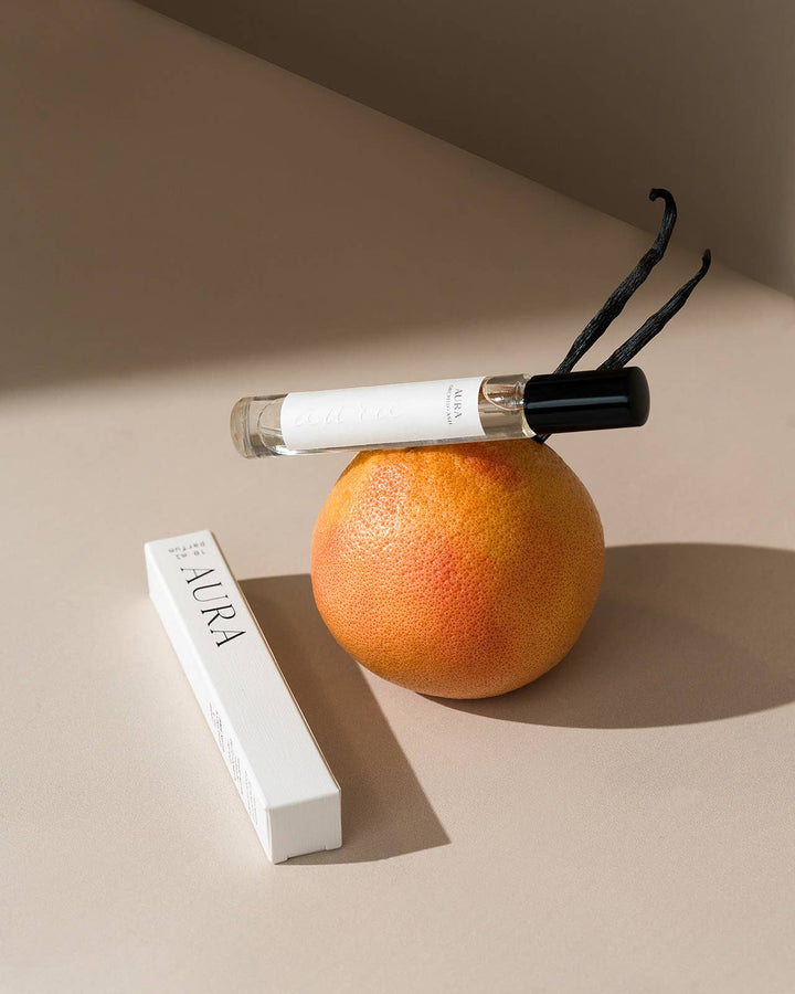 Orchid + Ash - Grapefruit + Tonka Bean Non-Toxic Travel fragrance | AURA