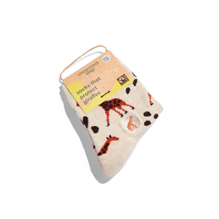 Conscious Step - Kids Socks that Protect Giraffes