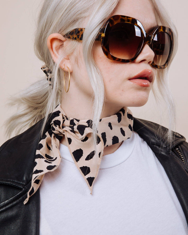 Devil in Disguise Silk Convertible Scrunchie Tie
