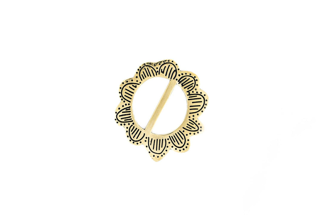The Golden Fleur Bandana Slide