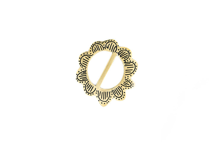 The Golden Fleur Bandana Slide