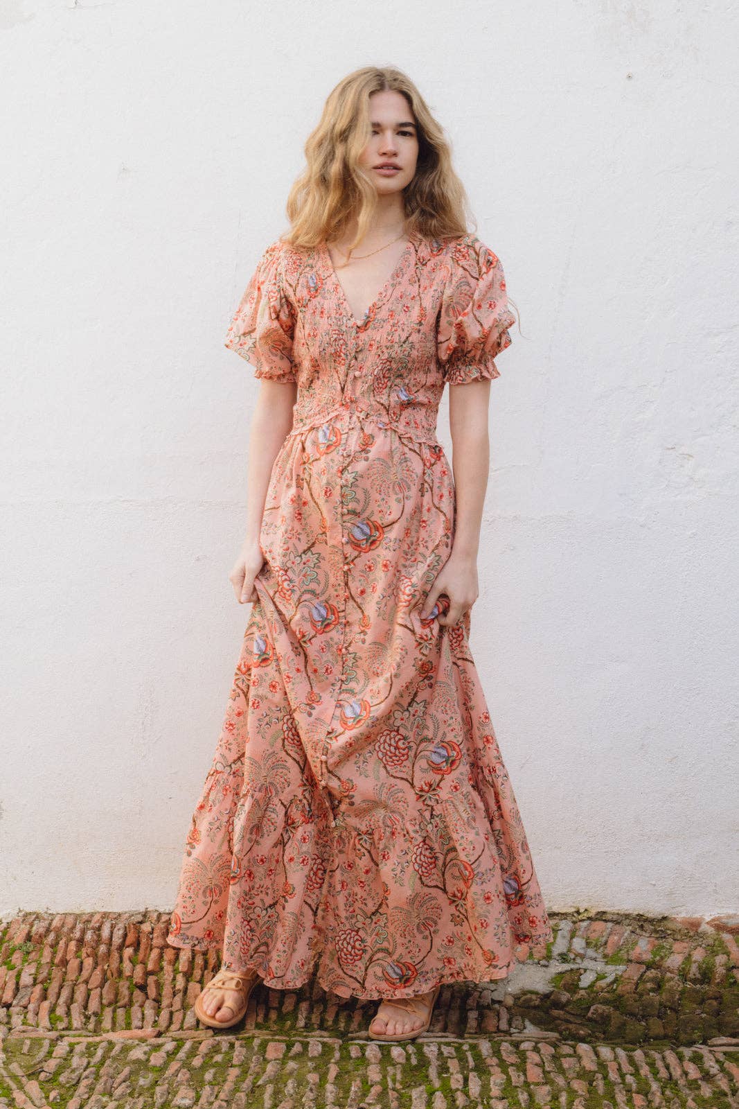 India Dress Pink Light