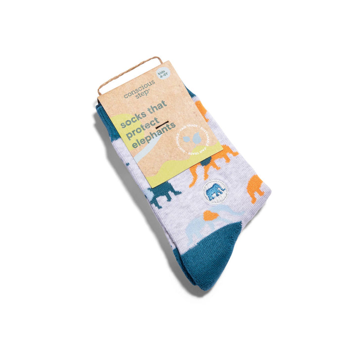 Conscious Step - Kids Socks that Protect Elephants