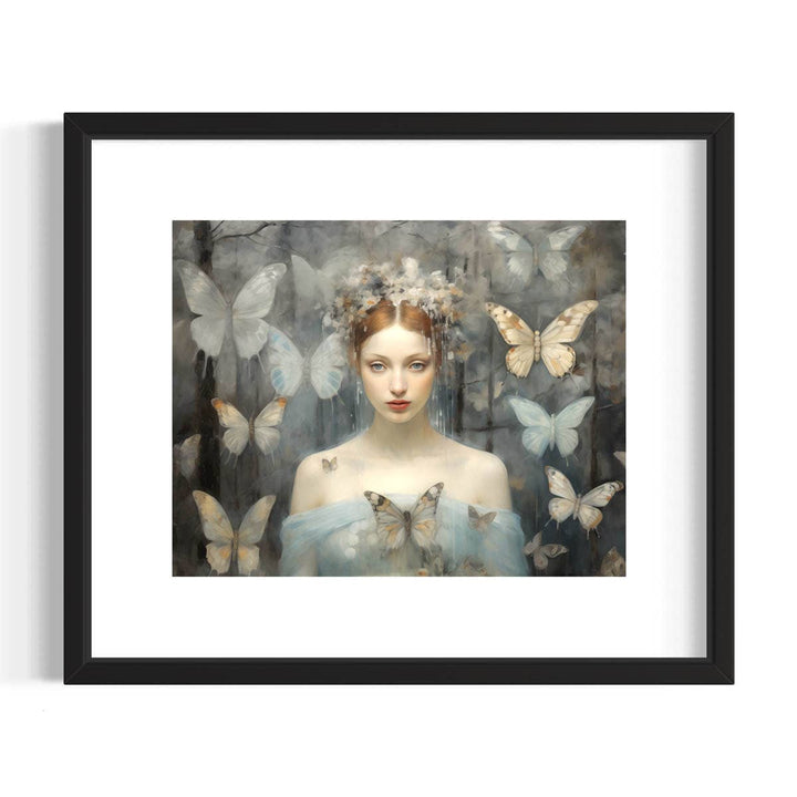 Butterfly Queen Gothic Winter Solstice Print