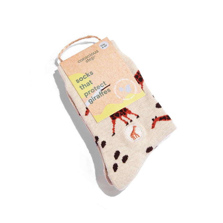 Conscious Step - Kids Socks that Protect Giraffes