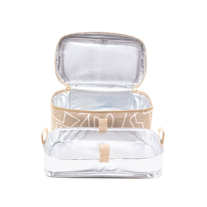 SoYoung - White Abstract Lines Beauty Poche