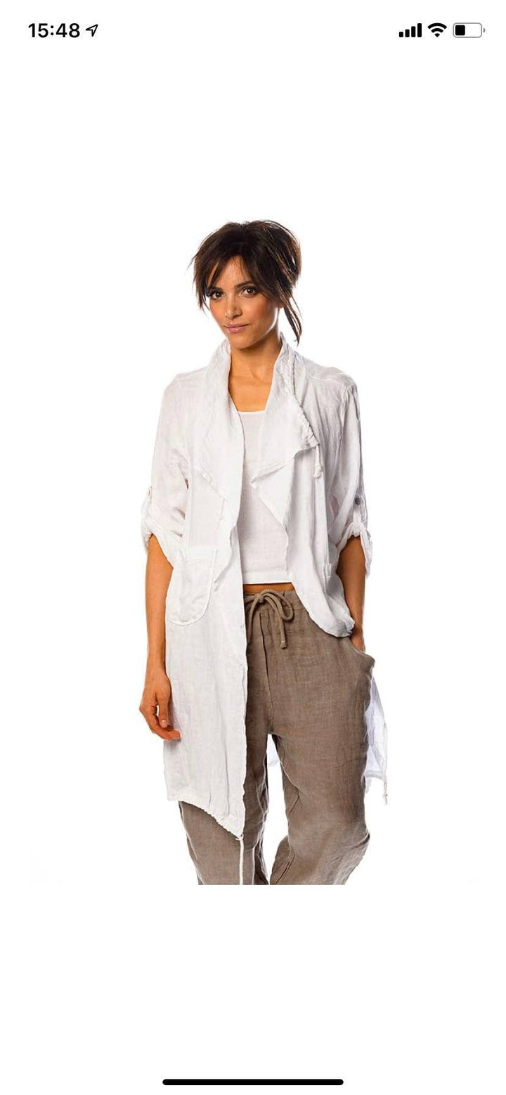 LÉA &amp; LUC - 100% Linen Vest REF. 9679