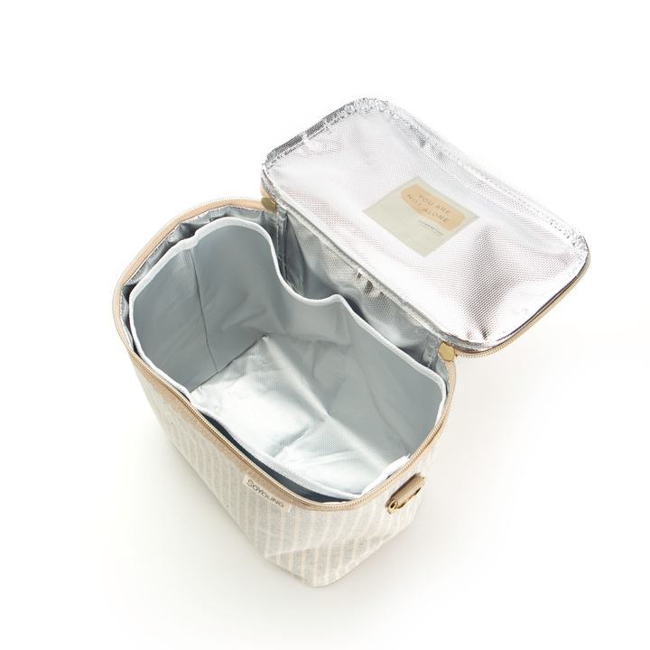 SoYoung - Sand &amp; Stone Beach Stripe Lunch Poche