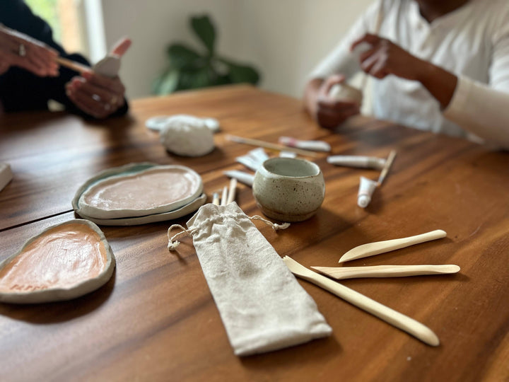Breathe People - Deluxe Clay Date Activity Kit- Clay Kit for Two