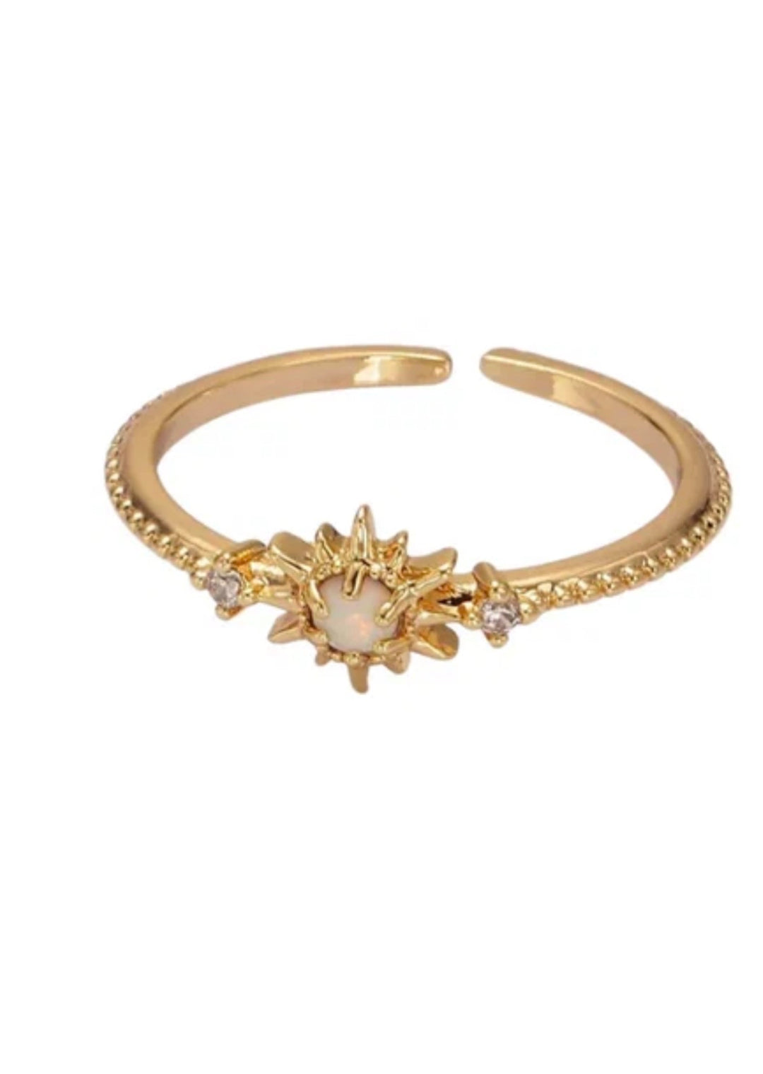 Celestial Opal Adjustable Ring