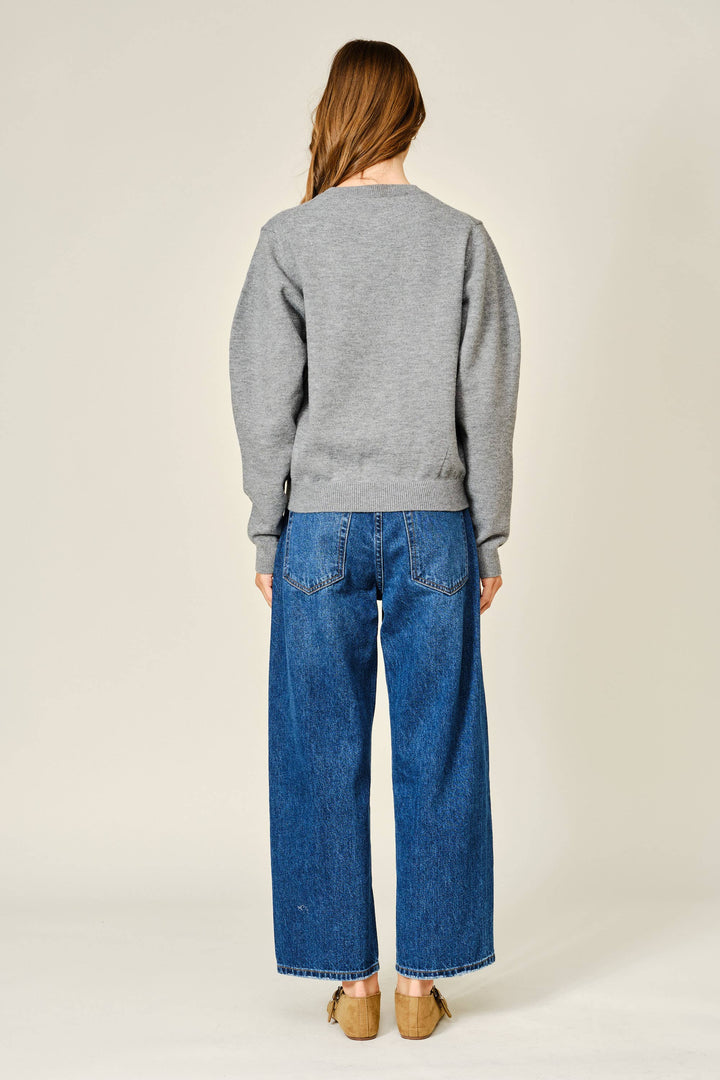 The Semi-Barrel Jeans | Mid Blue Denim