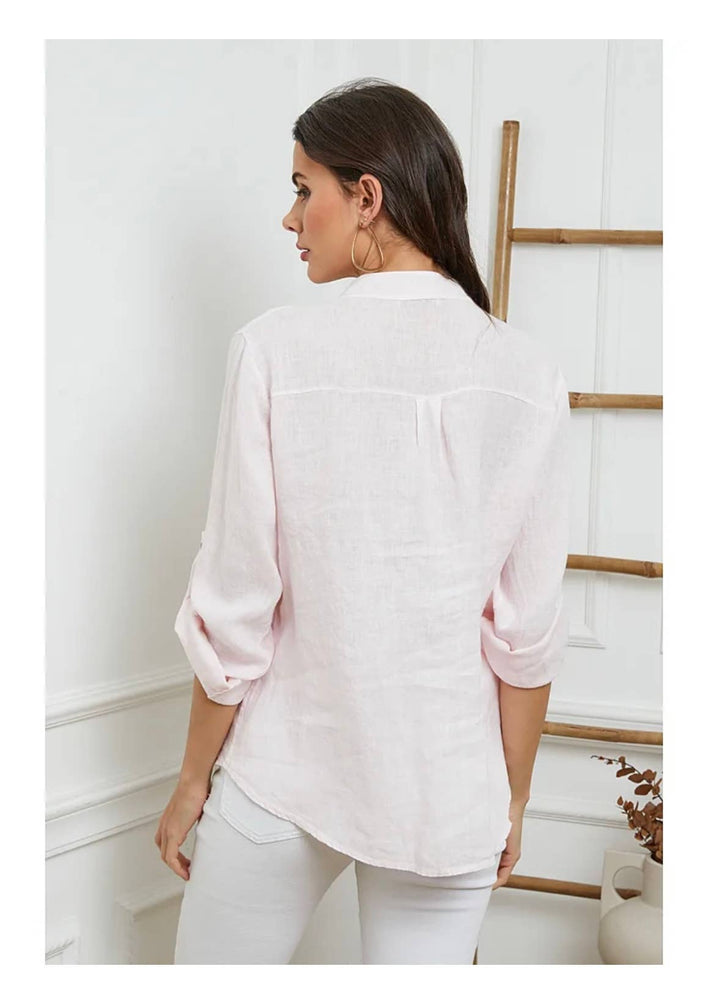 The Easy Linen Blouse