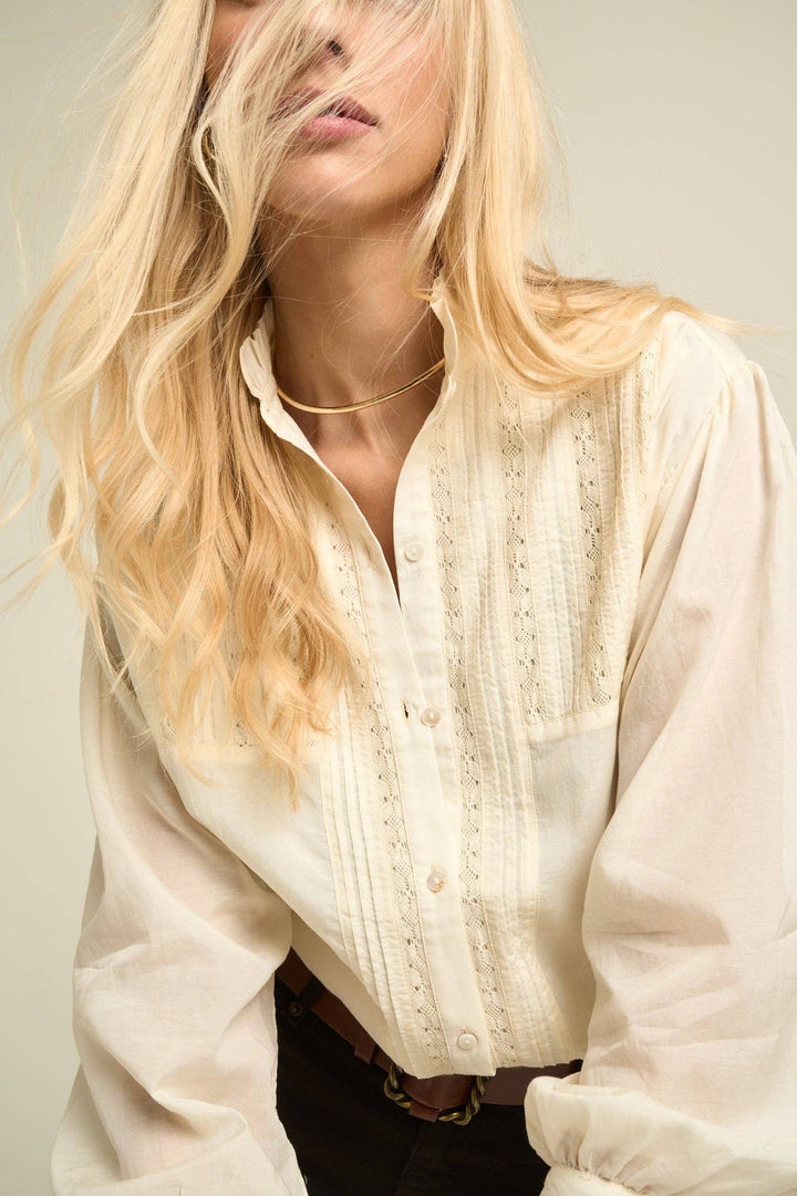 Sonmer Alexa Blouse — Ecru