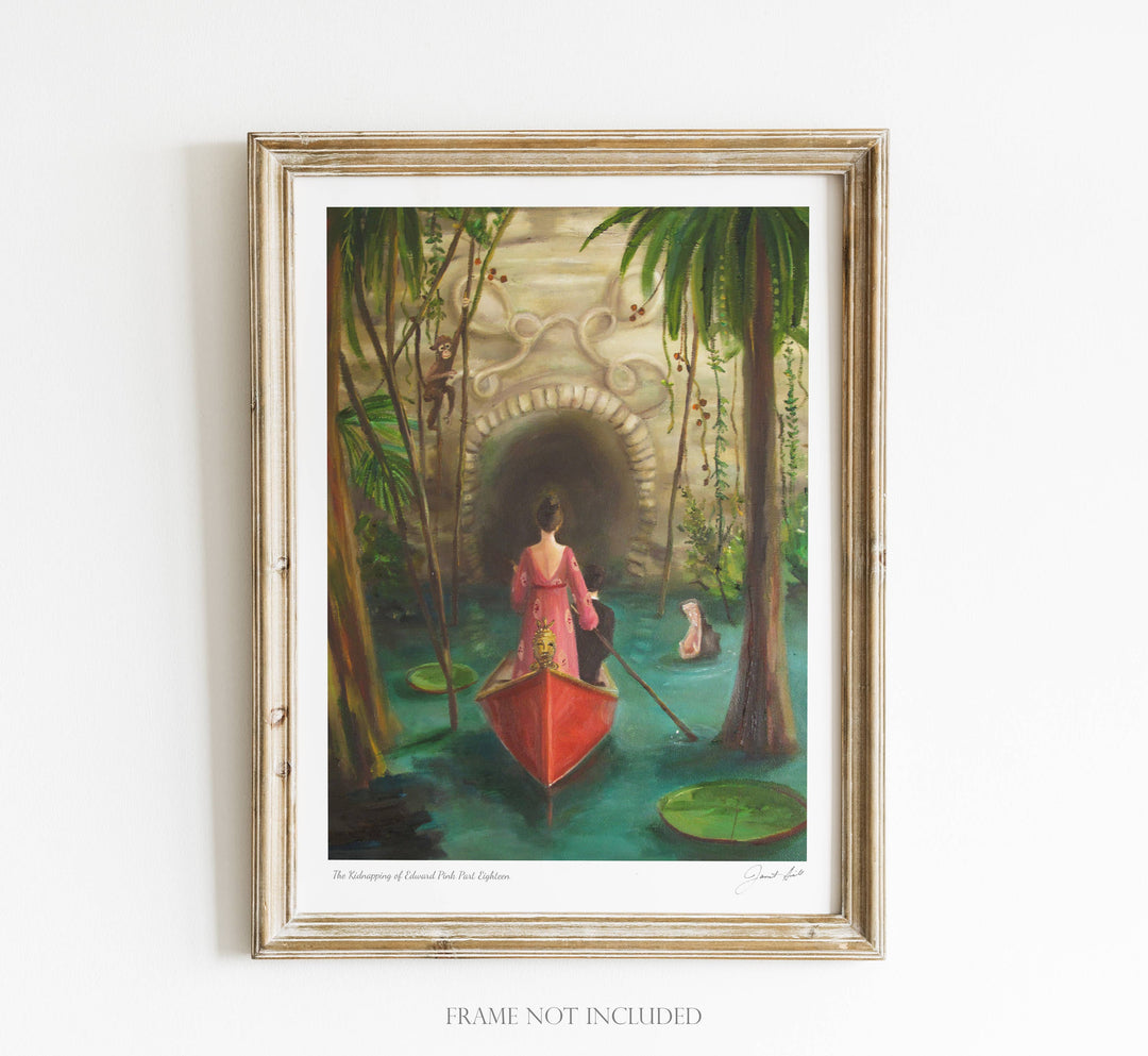Janet Hill Studio - The Kidnapping of Edward Pink. Part 18. 8.5"x11" Art Print