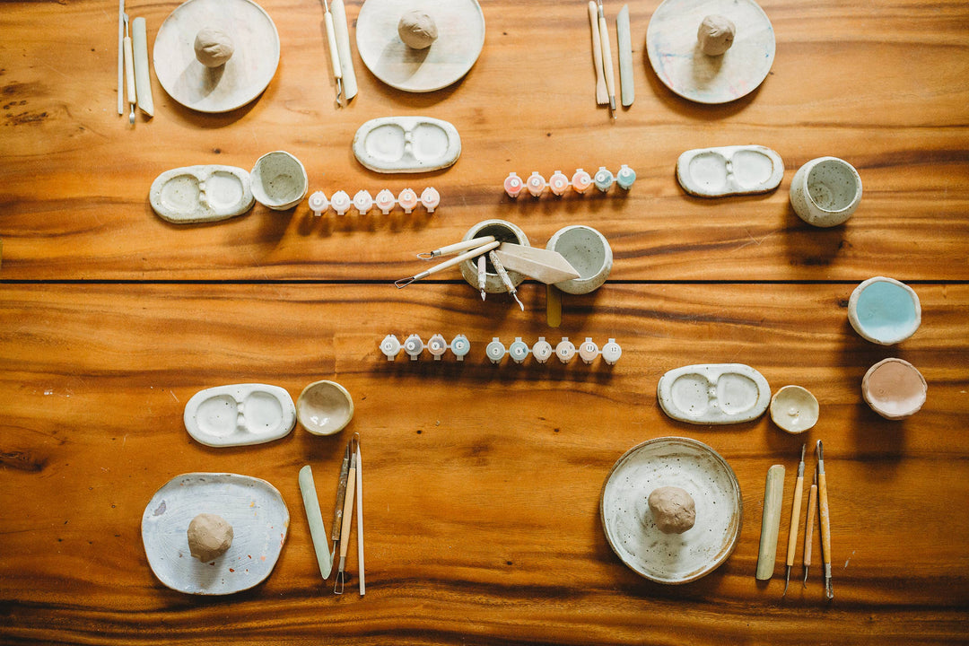 Breathe People - Meditative Art Clay Kit + Self-Care Meditations and Projects