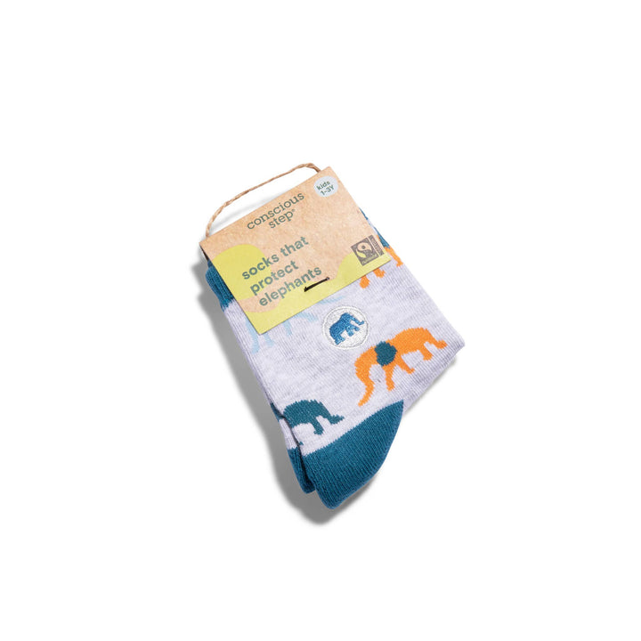 Conscious Step - Kids Socks that Protect Elephants