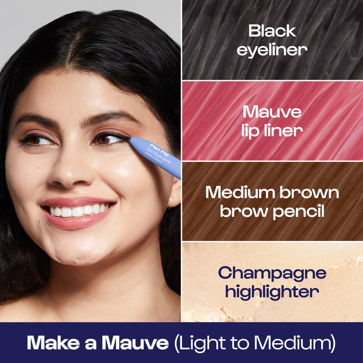 Alleyoop Pen Pal 4-in-1 Makeup Touch-Up Pen in Make a Mauve