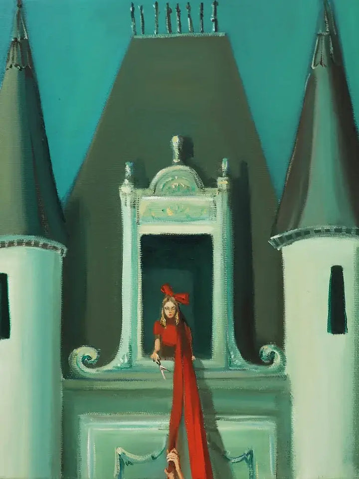 The Mansion Girls - Fair Maiden. Fine Art Print. 8.5"x11"