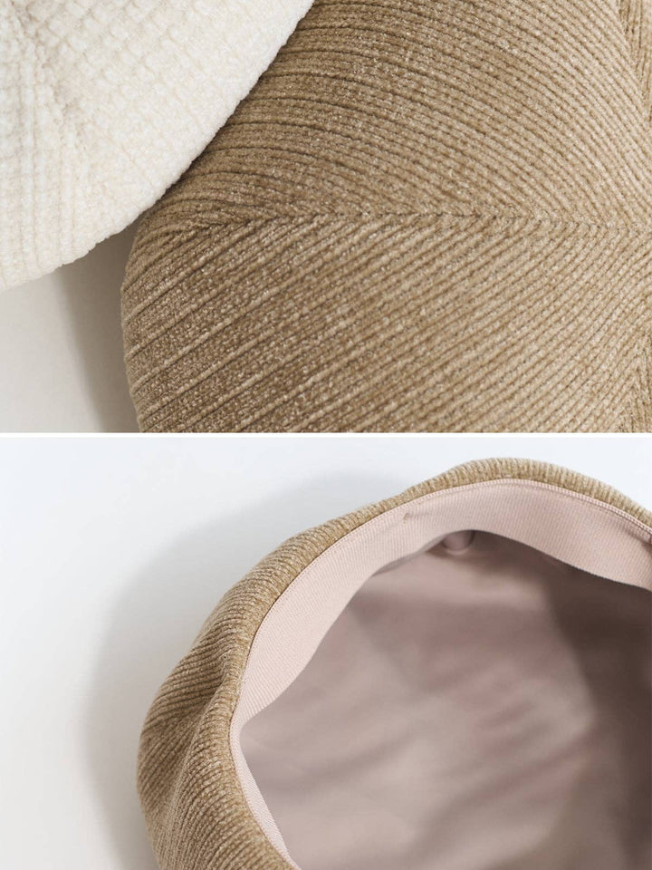 Lost Pattern NYC - "Velvet Cloud" Beret Hat - Ecru