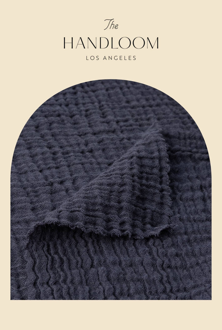 The Handloom - Skye Palazzo Pants - Navy