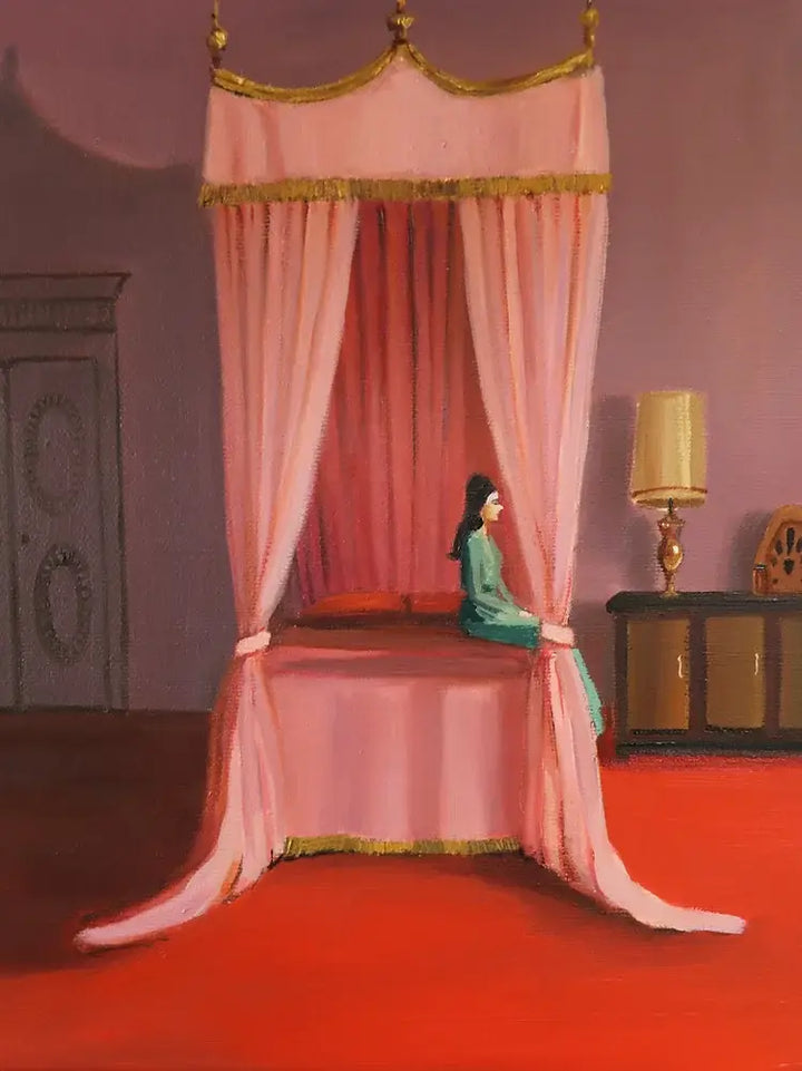 The Mansion Girls - She Liked The Sad Songs. Fine Art Print. 8.5"x11"