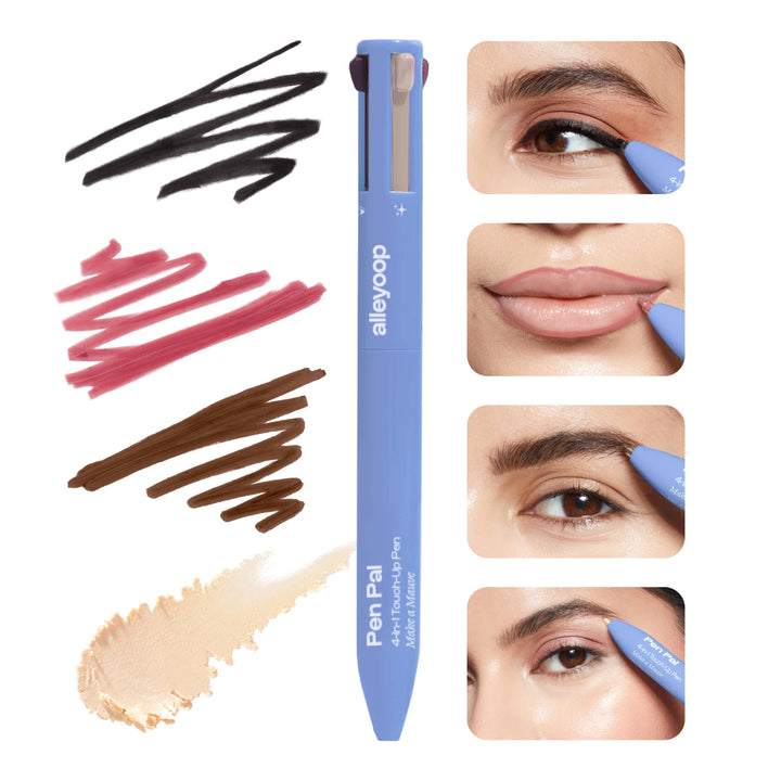 Alleyoop Pen Pal 4-in-1 Makeup Touch-Up Pen in Make a Mauve