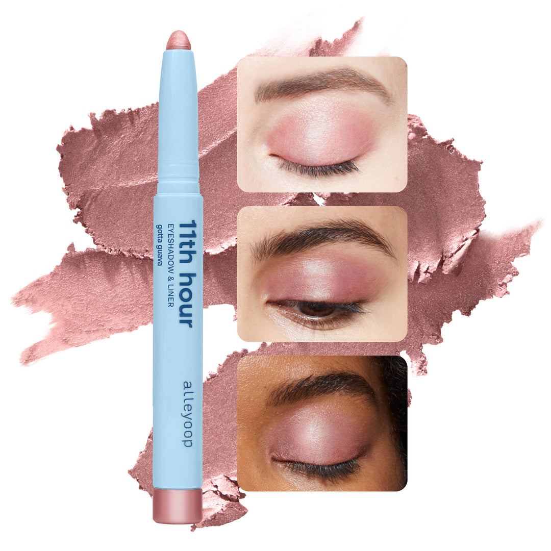 Alleyoop - 11th Hour Cream Eyeshadow Liner Stick in Gotta Guava Makeup
